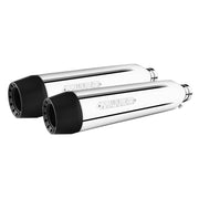 Miller Exhaust Miller Destiny Slip-Ons polished End cap Tapered black