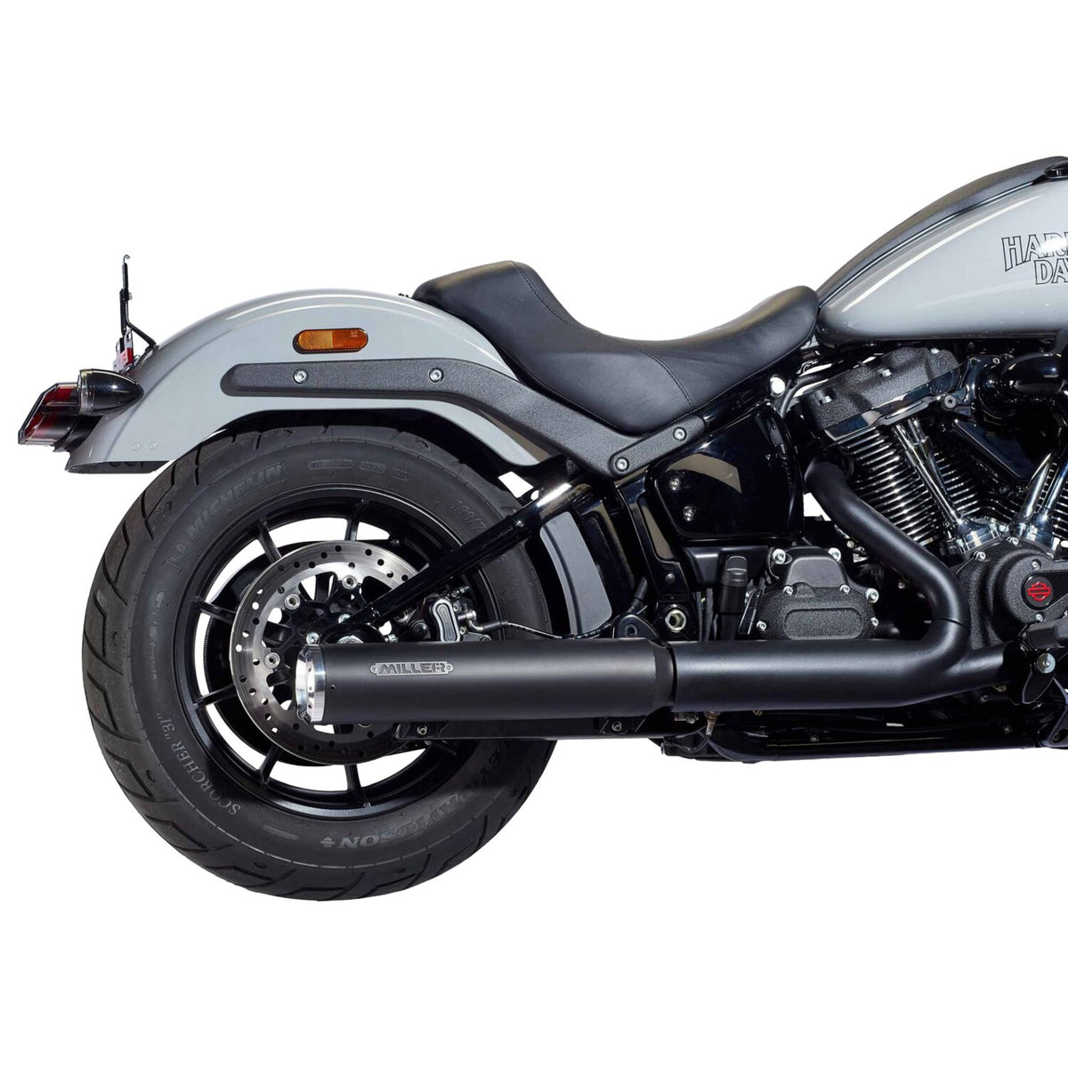 Miller Exhaust Miller Liberty Slip-On black End cap Standard polished