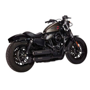 Miller Exhaust Miller Straight Devil Exh-Syst - blk - Endcap Std - blk
