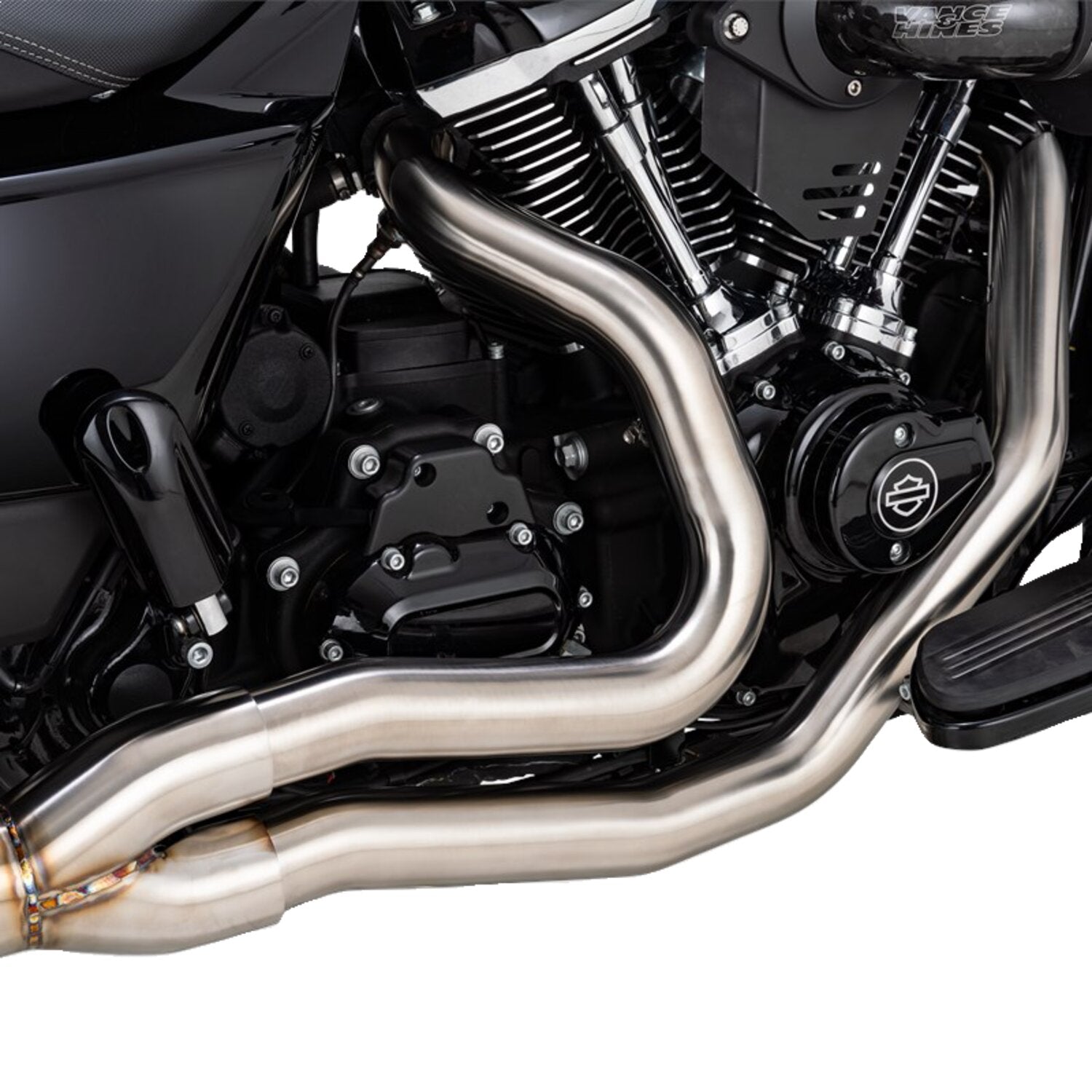 Vance & Hines 2-1 Gaslighter HS exhaust system - Brushed
