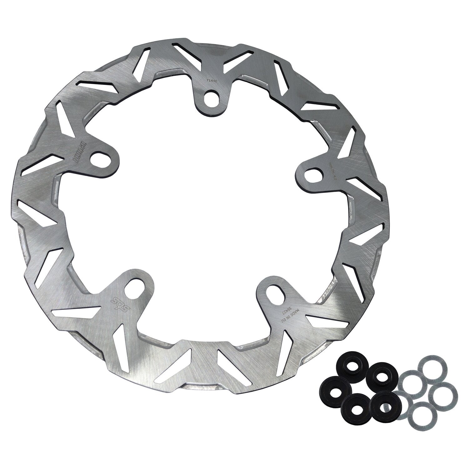 Kodlin by SBS 'V-Design' brake rotor front L/R - Clear