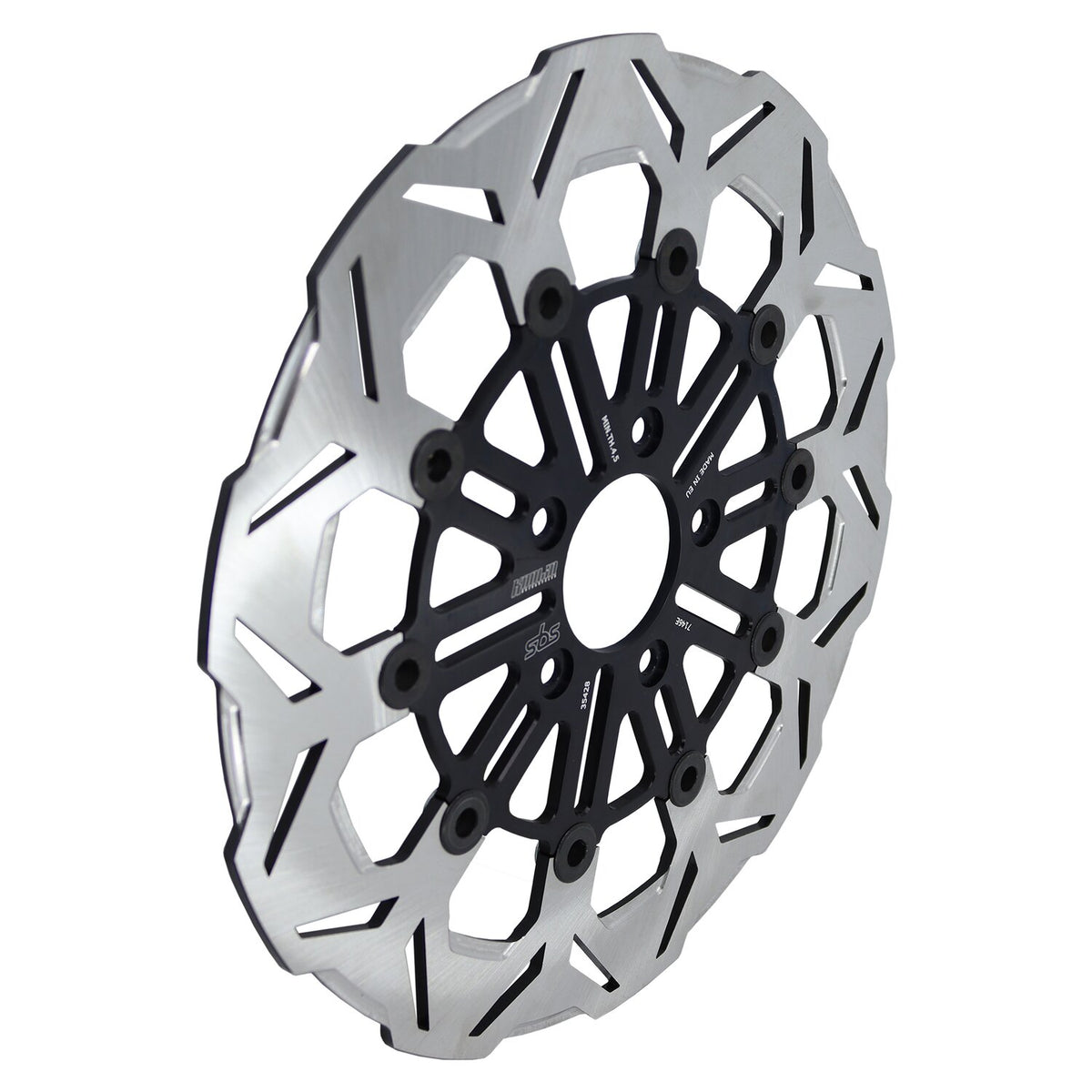 Kodlin by SBS 'V-Design' brake rotor front L/R - Clear