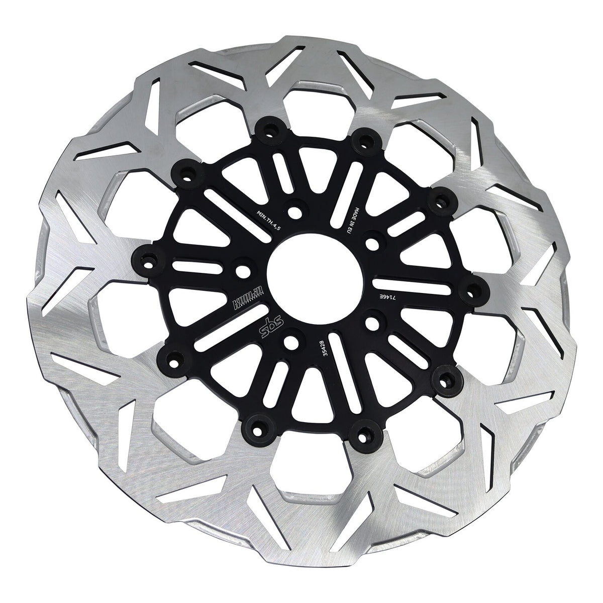 Kodlin by SBS 'V-Design' brake rotor front L/R - Clear