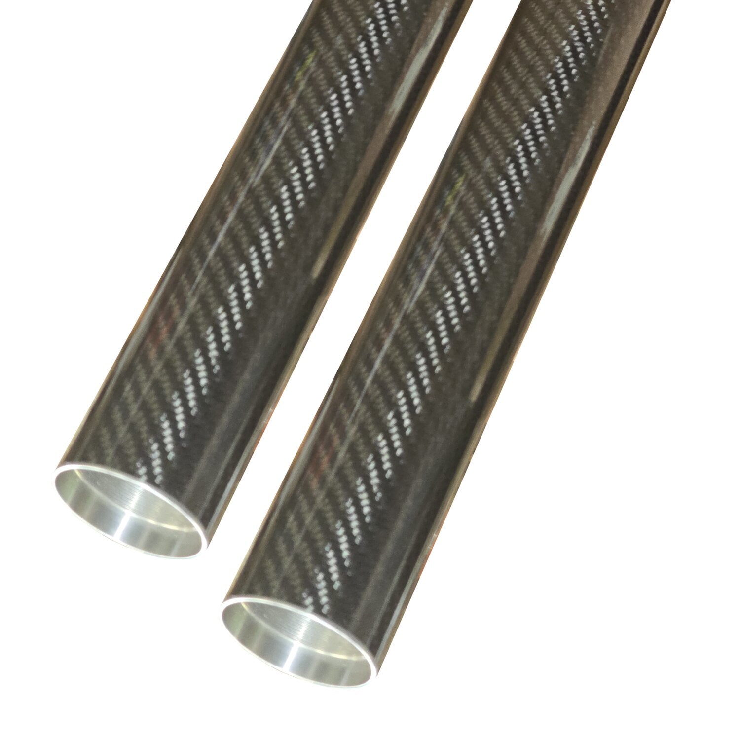 Custom Cycle Engineering Eng - 49mm Stock fork tubes 25 1/2" - Carbon - Black