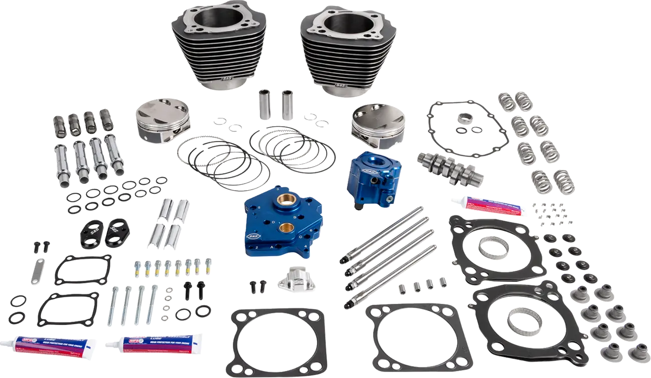 S&S Cycle 132" Power Package Engine Performance Kit