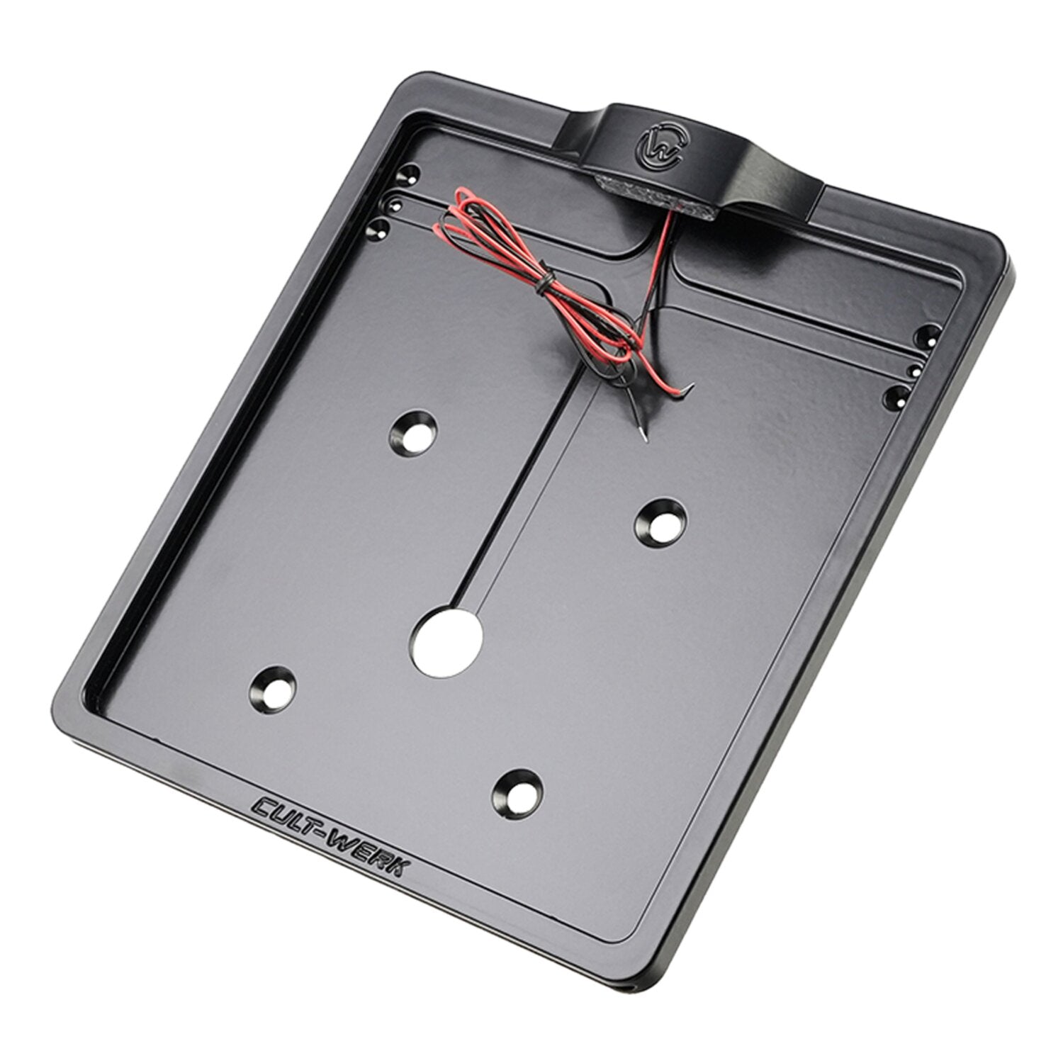 Cult-Werk license plate bracket V1 - No 3-1 lighting