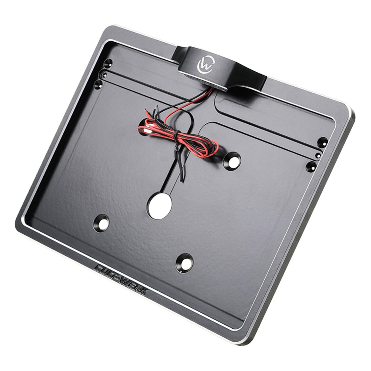 Cult-Werk license plate bracket V2 - No 3-1 lighting