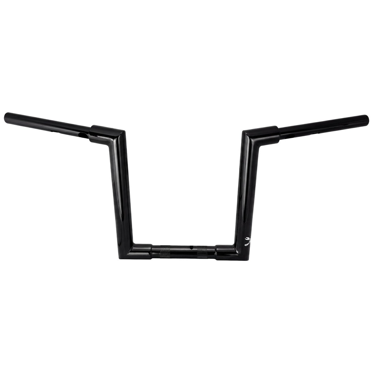Burly 1-1/2" Jason bar - 12" rise - Gloss black