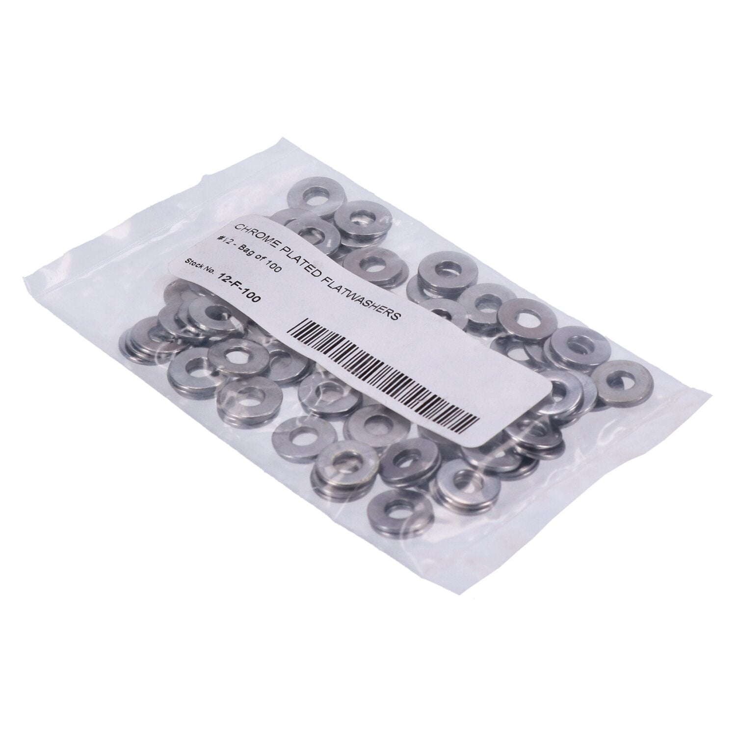 Colony Flatwashers #12 Chrome plated