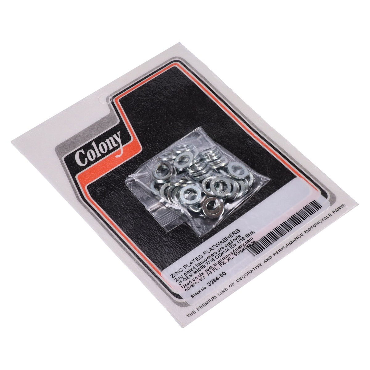 Colony Flatwashers 1/4" Zinc plated