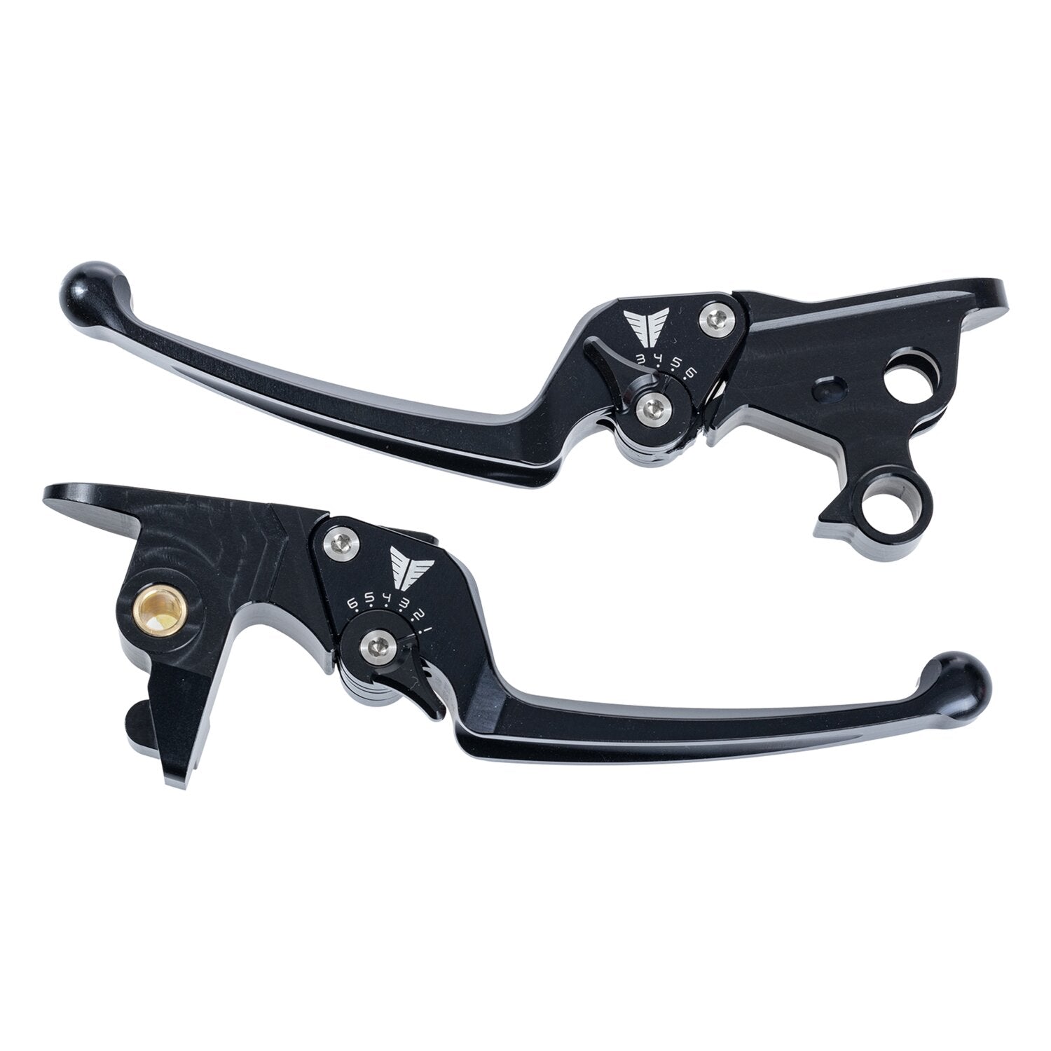 Müeller Müller Adjustable Lever Set Gen1 Softail - Black