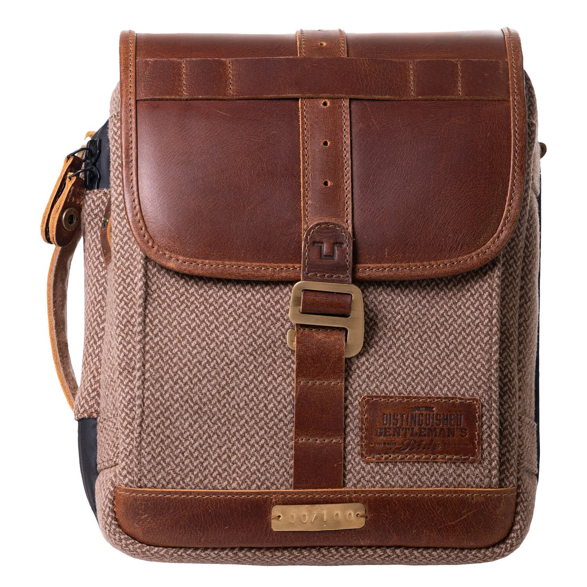 Trip Machine x DGR Cartographer tank bag cognac