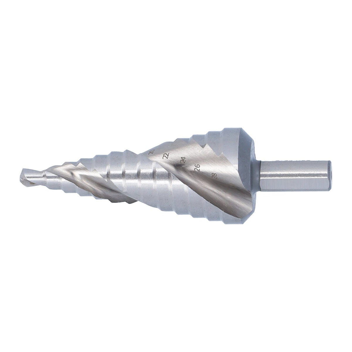 Labor HSS-G step drill bit with spiral flute - ø 4-12mm