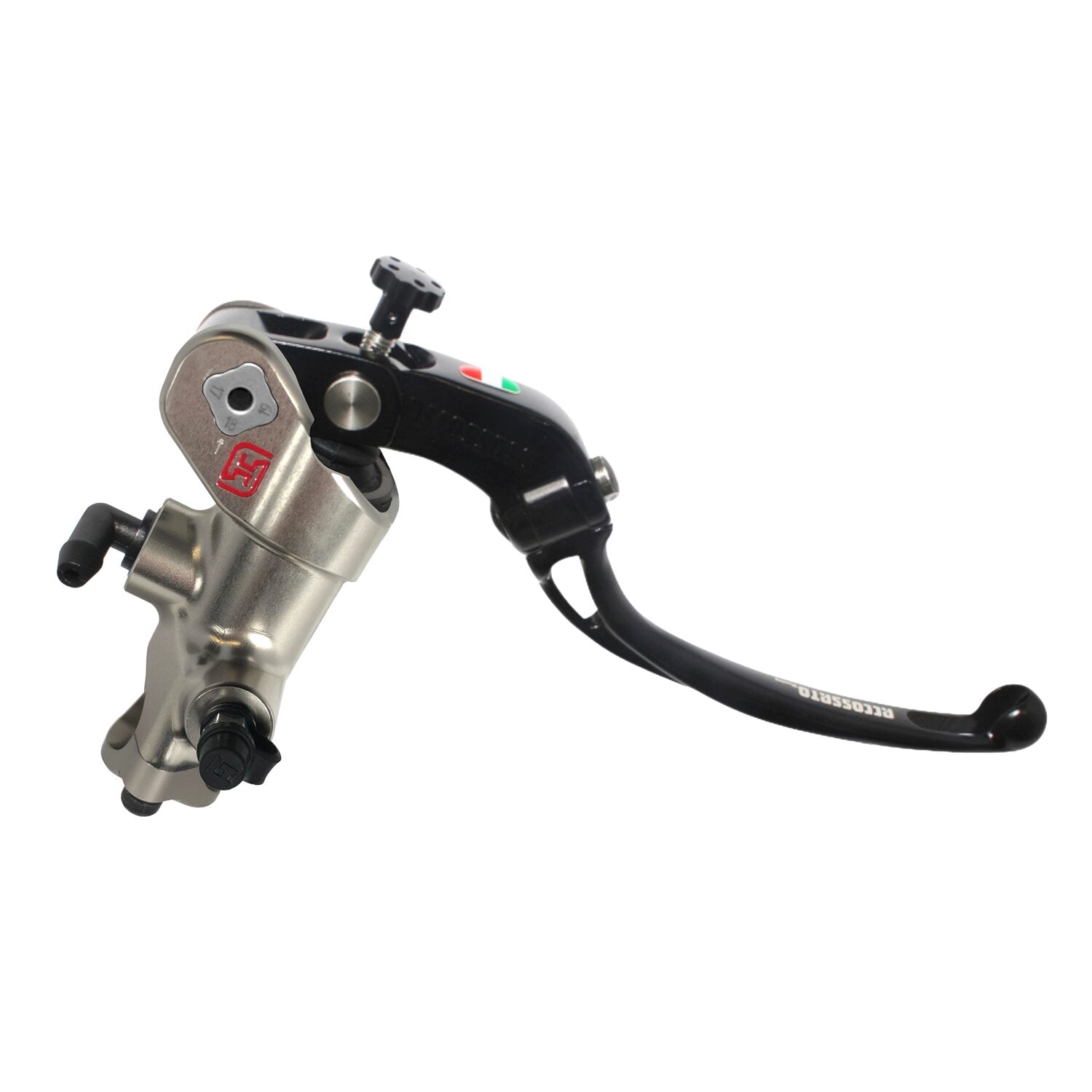 Accossato radial h/b master cyl - Short - RST - Black/Nickel