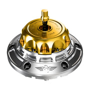 HeinzBikes 'Performance' vented gas cap - Silver/Gold