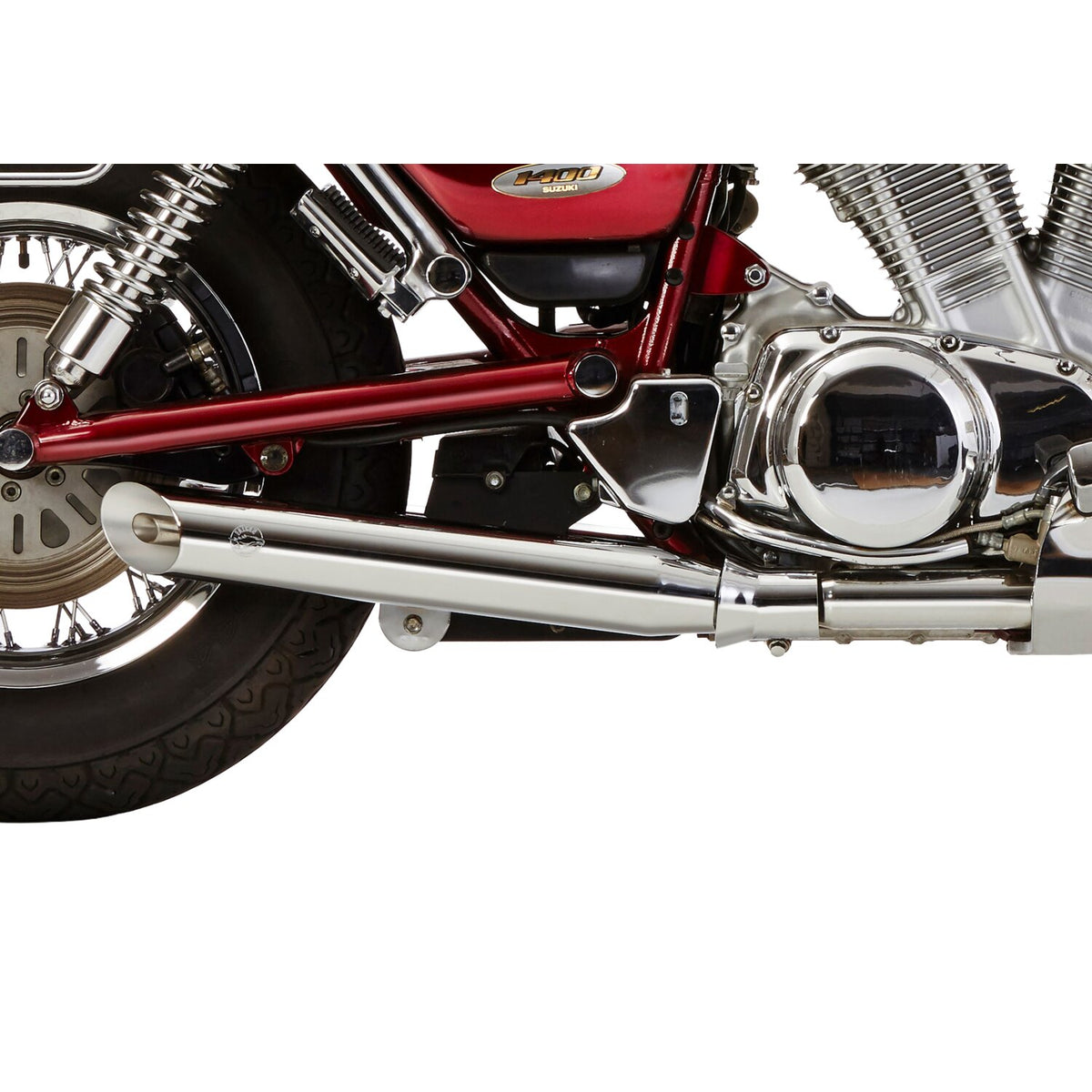 Falcon exhaust Falcon Cromo Line Slip-Ons chrome