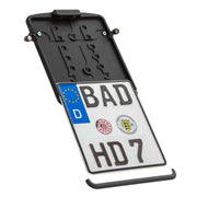Rick's Motorcycles Slide In License Plate 18x20cm blk matte