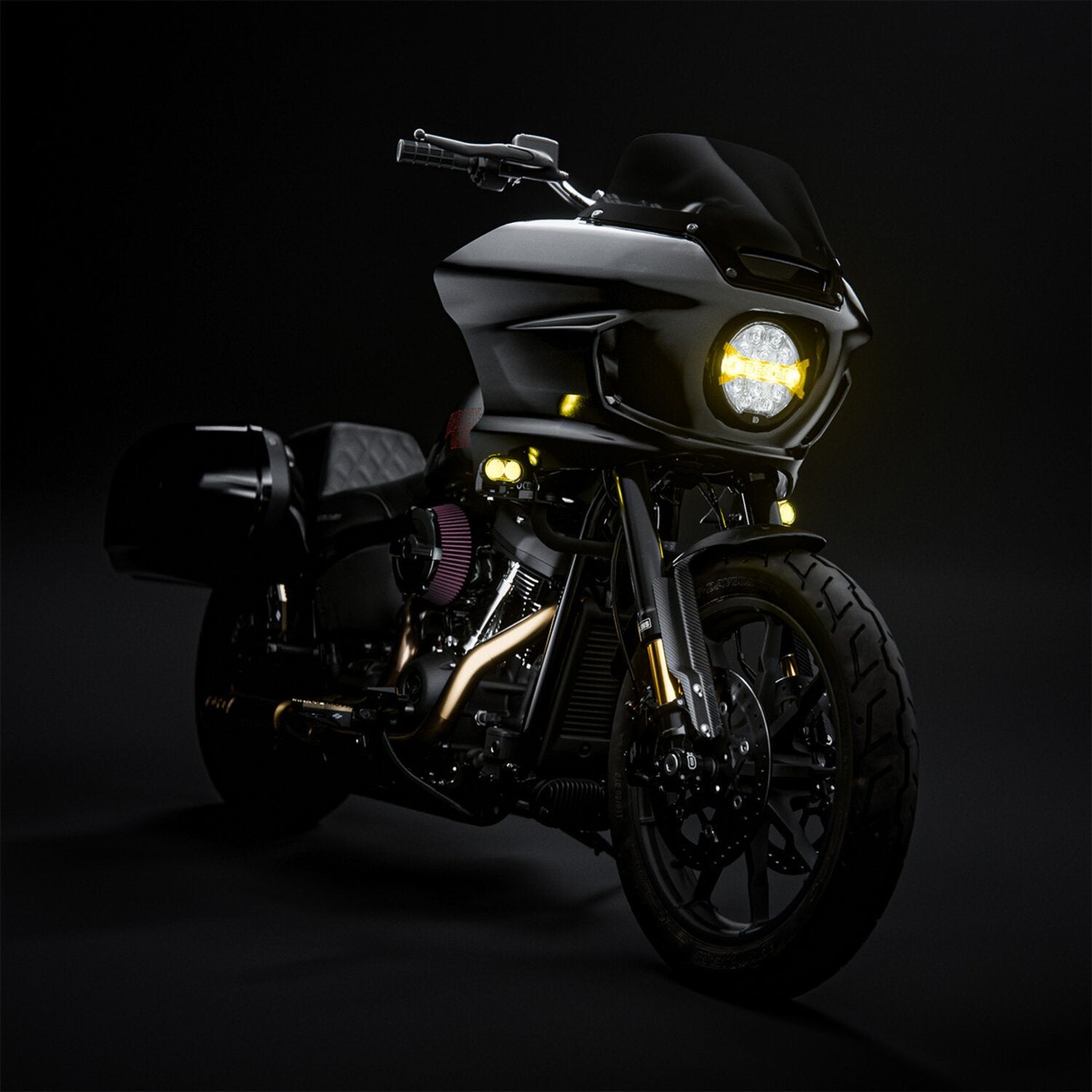Kraus EOS Headlight kit - Black