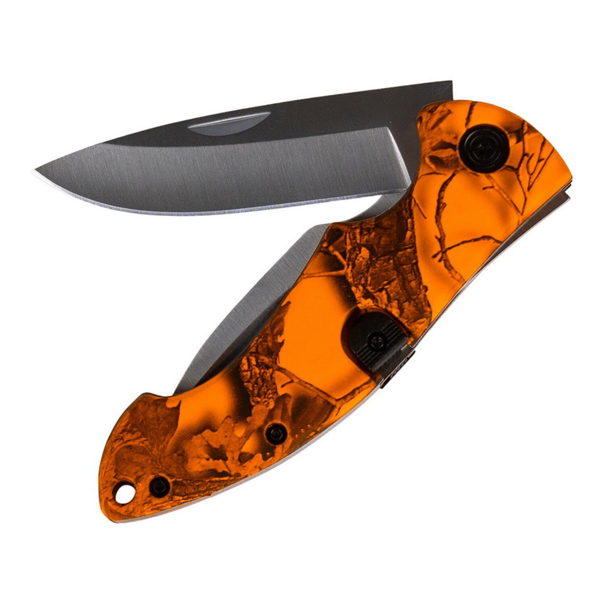 Army Surplus Survival Knife camo orange