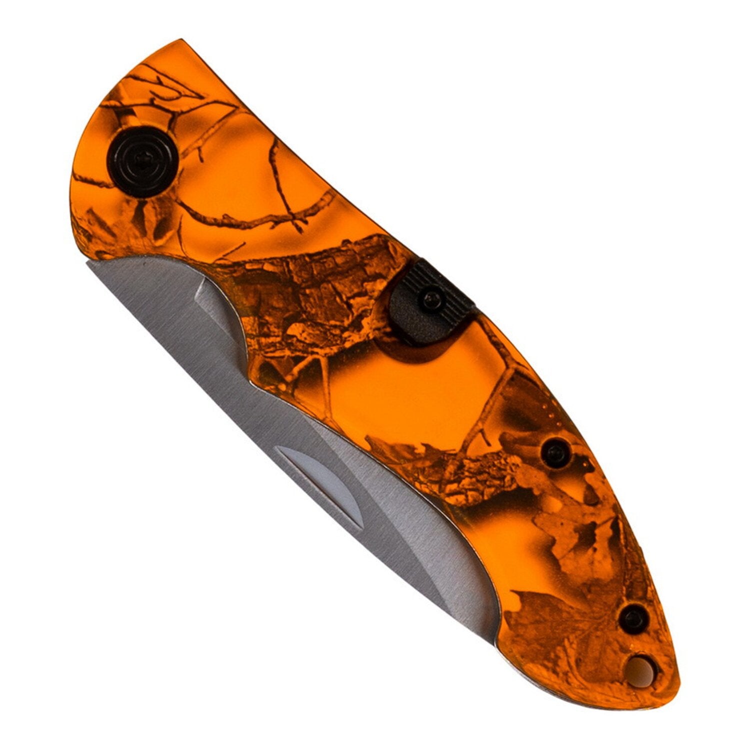 Army Surplus Survival Knife camo orange