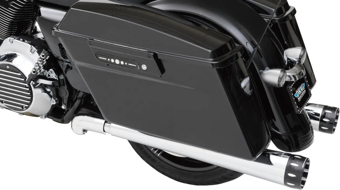 Bassani Xhaust Megaphone Slip-on Ljuddämpare - Krom