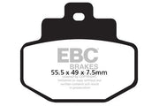 Ebc Sfac Carbon Bromsbelägg För Scootrar