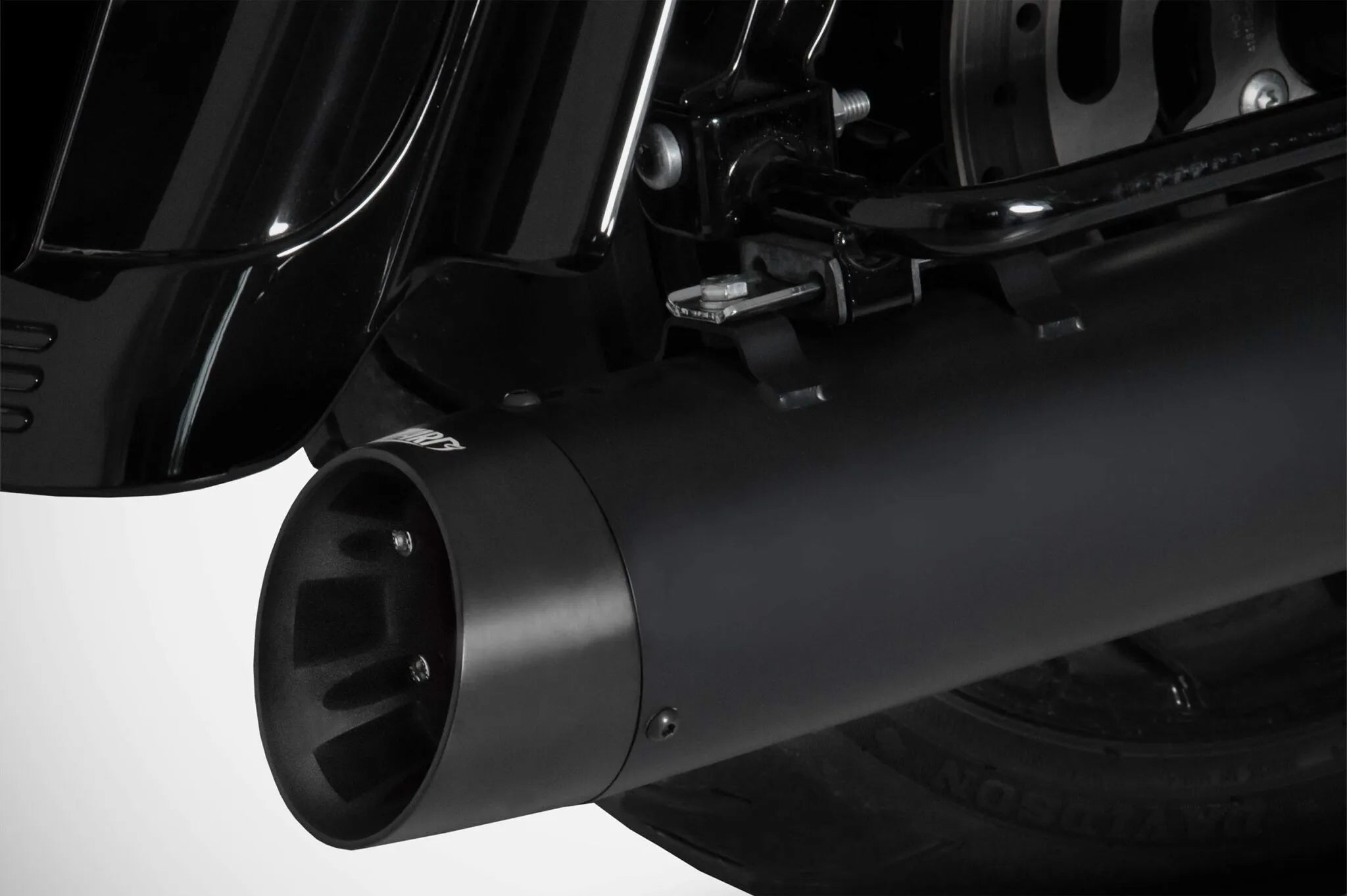 Zard 4.33" Slash-cut Slip-ons Muffler For Hd-touring E5