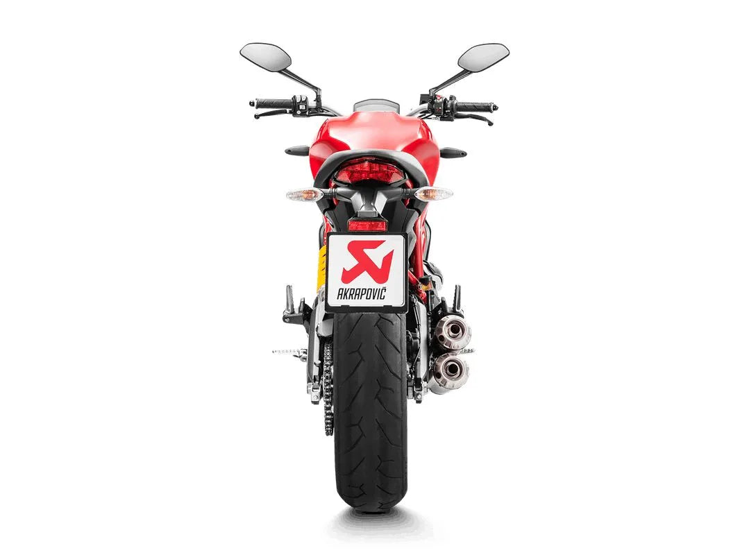 Akrapovic Slip-On Ljuddämpare Street Förbättrad Prestanda