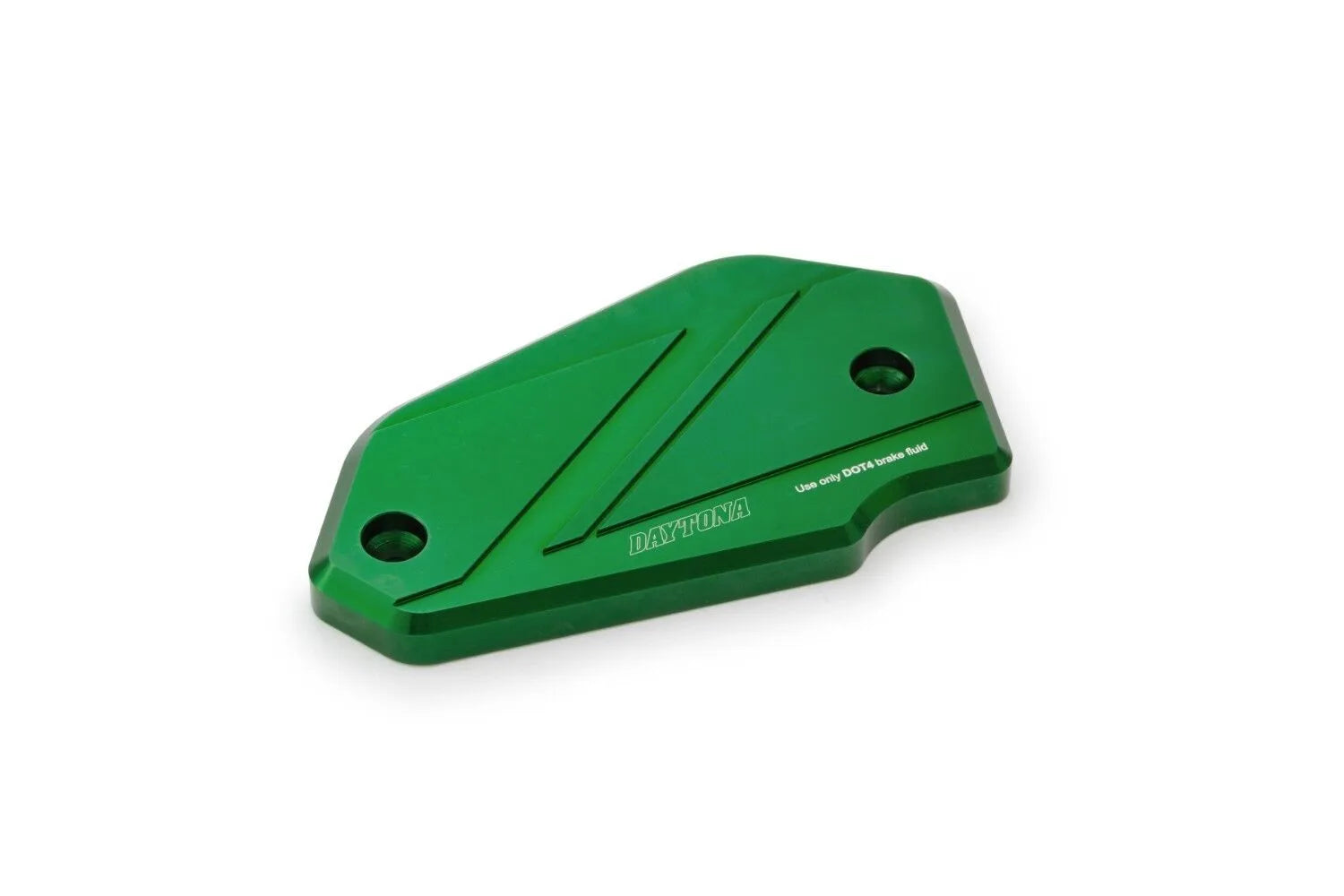 Daytona Front Master Cylinder Cap - Green Anodized
