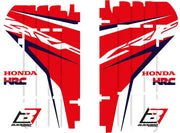 Blackbird Racing Replica Rad Louver Graphics For Honda