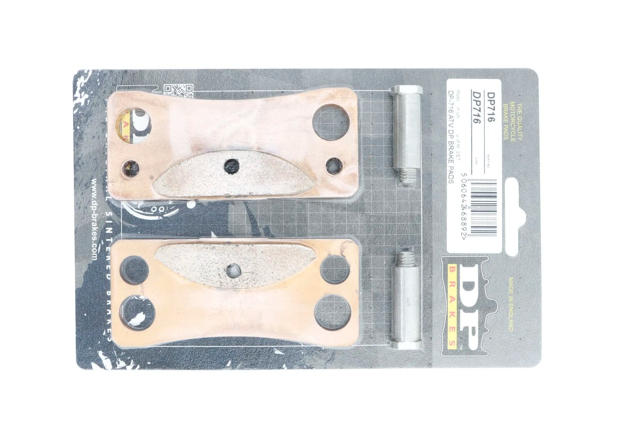 Dp Brakes Sintermetall Bromsbelägg - Fram