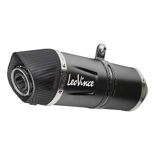 Leovince LV One Evo Svart Komplett Avgassystem