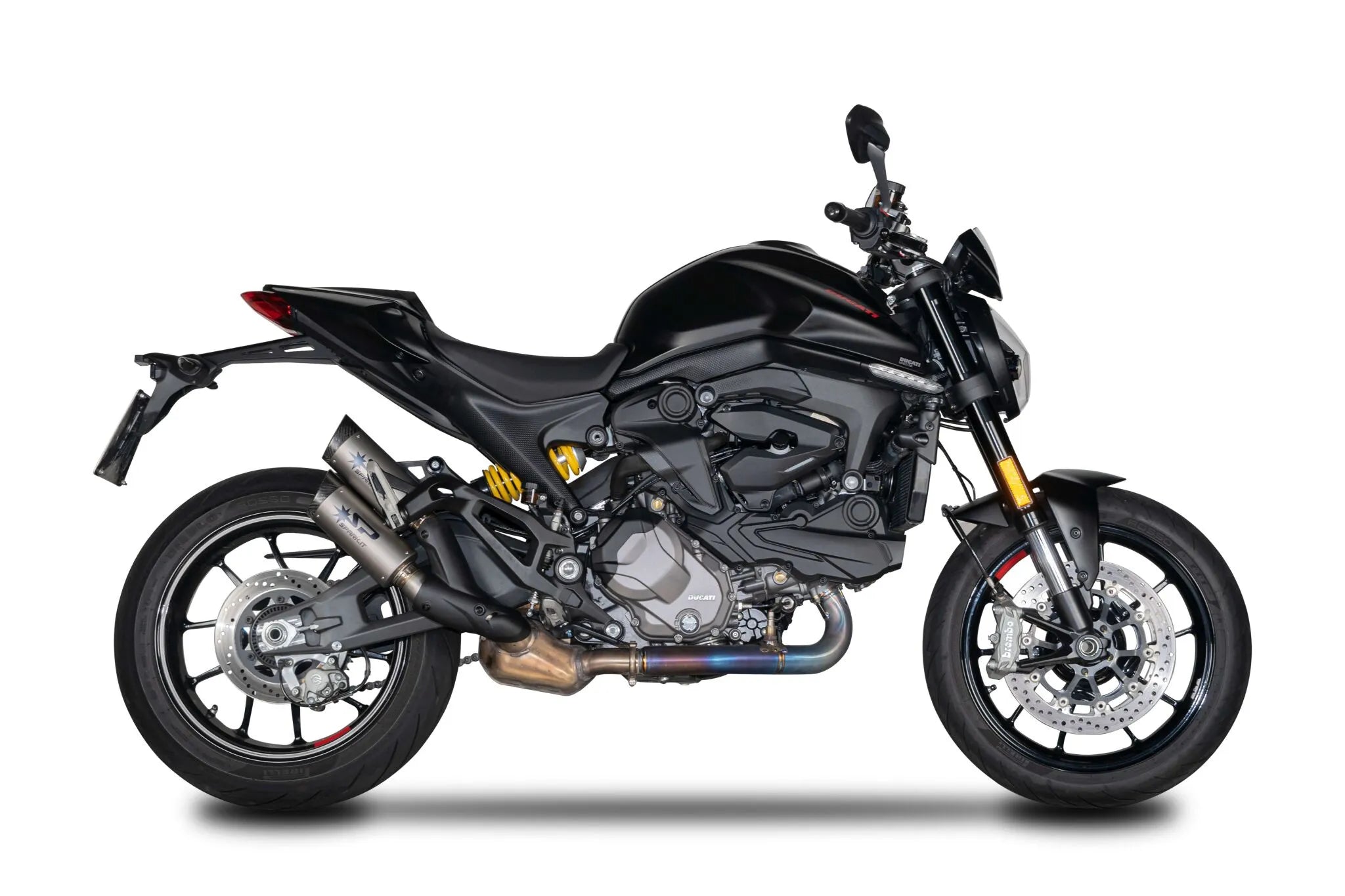 Spark Dyno Slip-On Avgassystem För Motorcykel - ECE Väglaglig