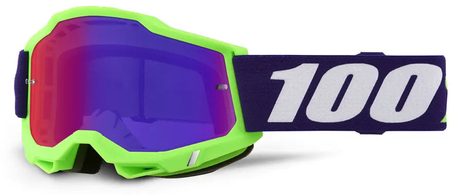 100% Accuri 2 Satisfy Goggles Purple Mirror Lens