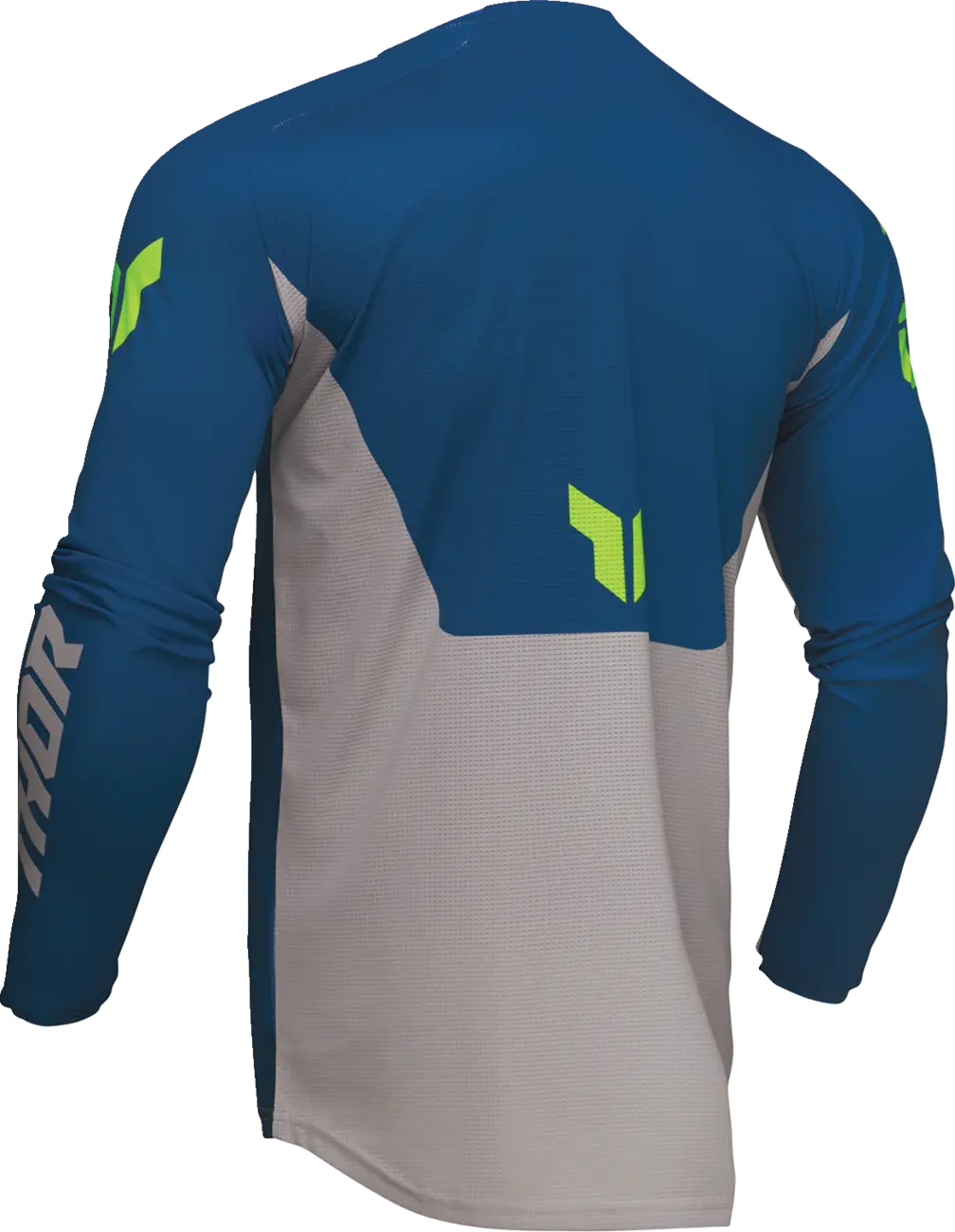Thor Launchmode Forge Jersey - Blue/Gray/Fluorescent Yellow