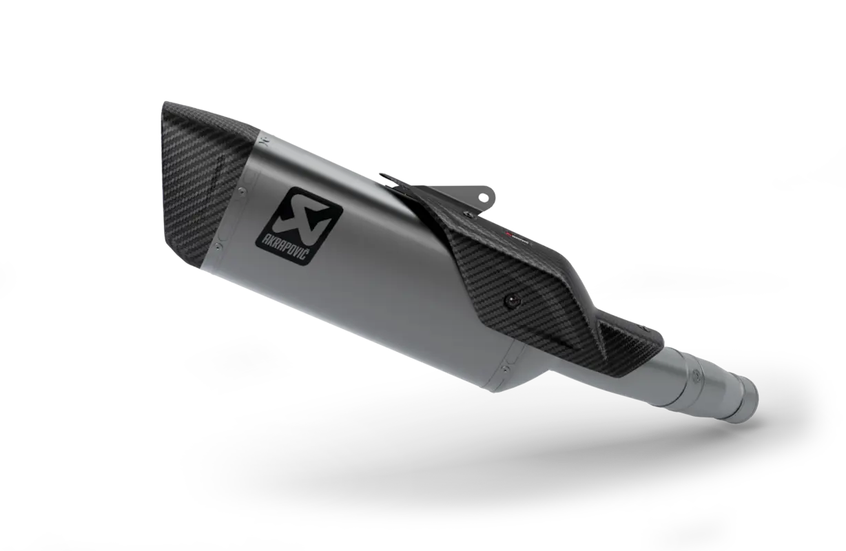 Akrapovic Slip-On Ljuddämpare Street För Prestandauppgradering