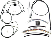 MAGNUM SHIELDING Black Pearl Handlebar Kit for Ape Hangers