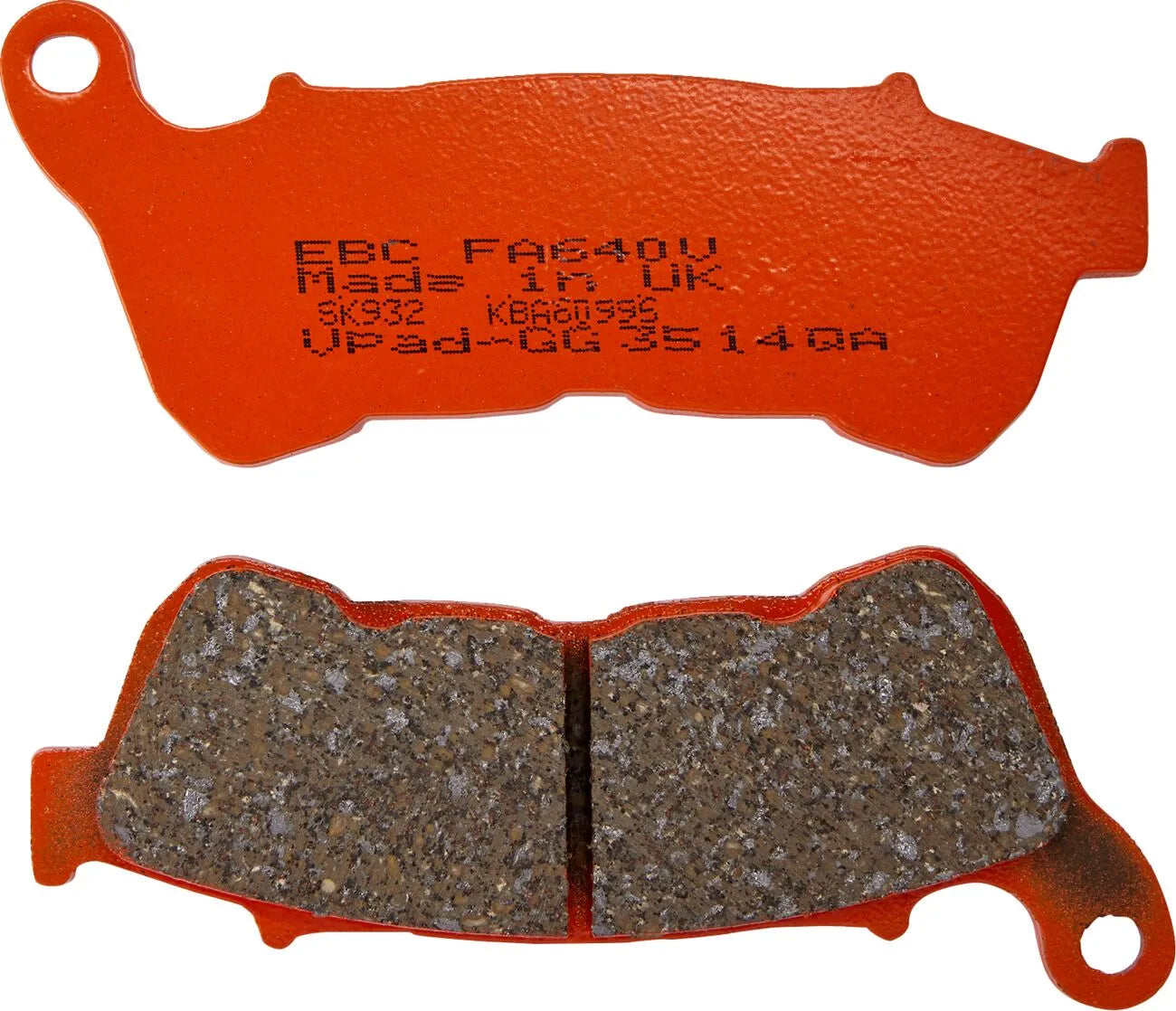 Ebc Fa640v Semi-sintrade Bromsbelägg (Set Om 2) - Fram