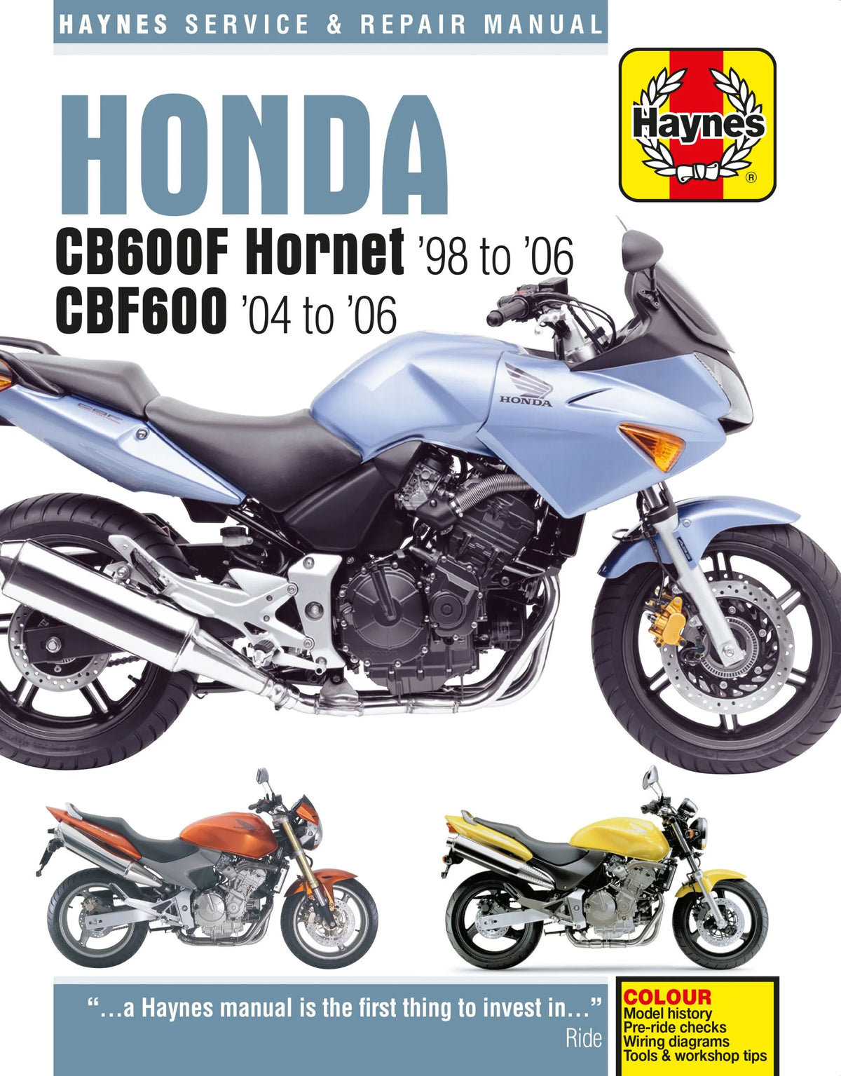 Haynes Honda CB600F Hornet Service Manual