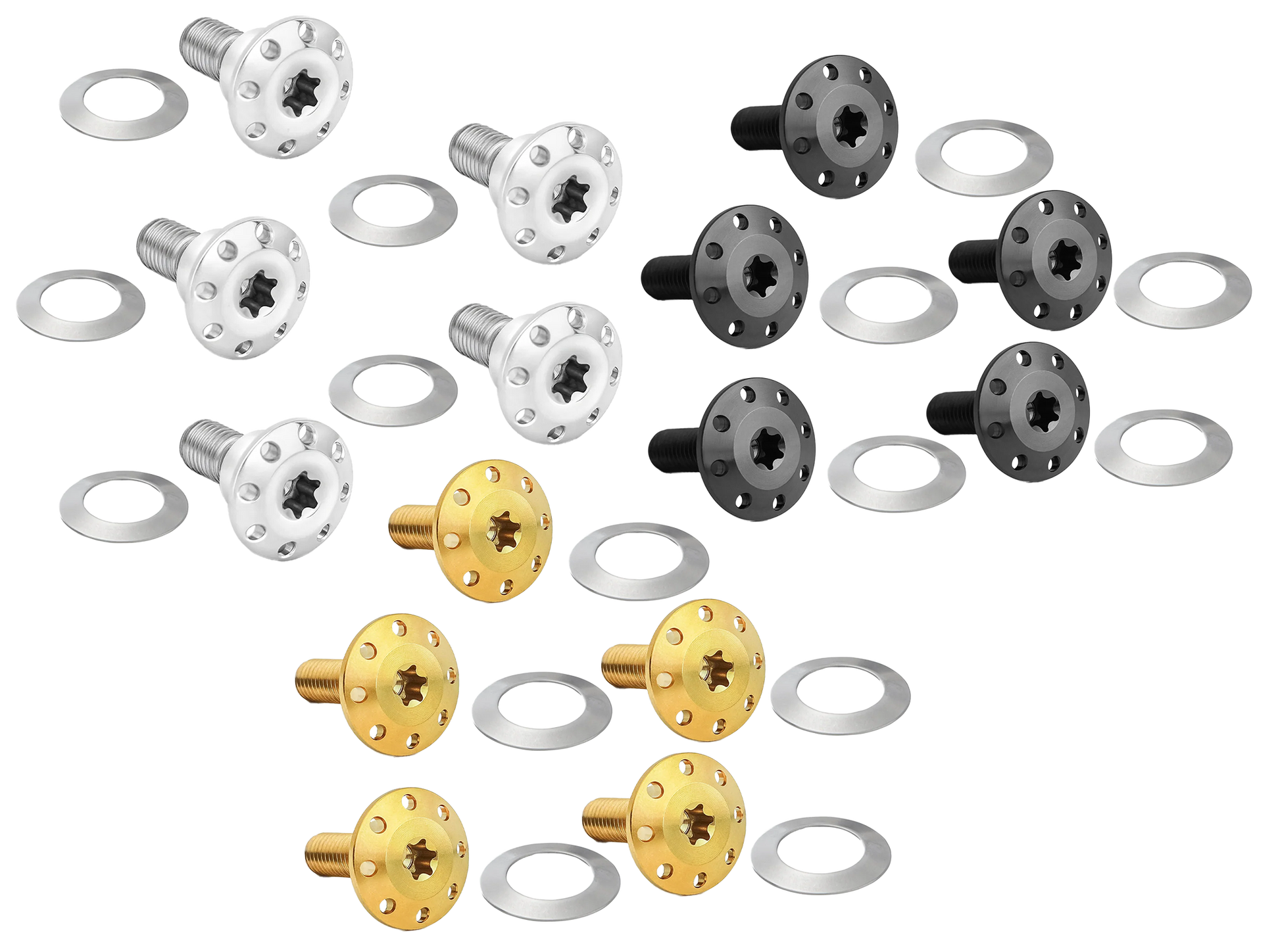 Arlen Ness Titanium Floating Rotor Hardware