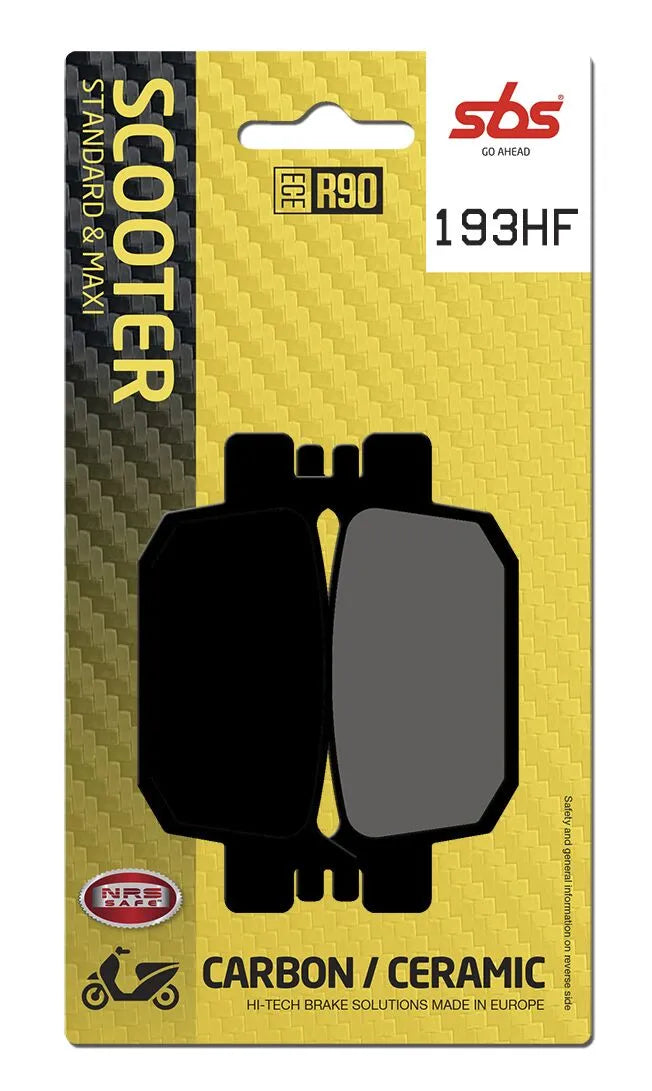 Sbs Hf Street Ceramic Organic Brake Pads - Rear