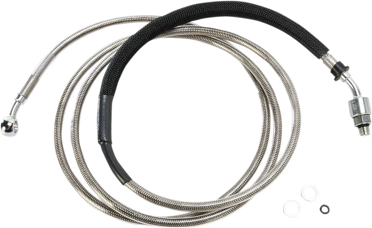Drag Specialties Stainless Steel Hydraulic Clutch Line