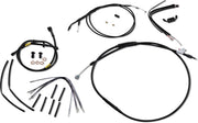 Burly Brand Handlebar Cable & Brake Line Kit for Wide Glide