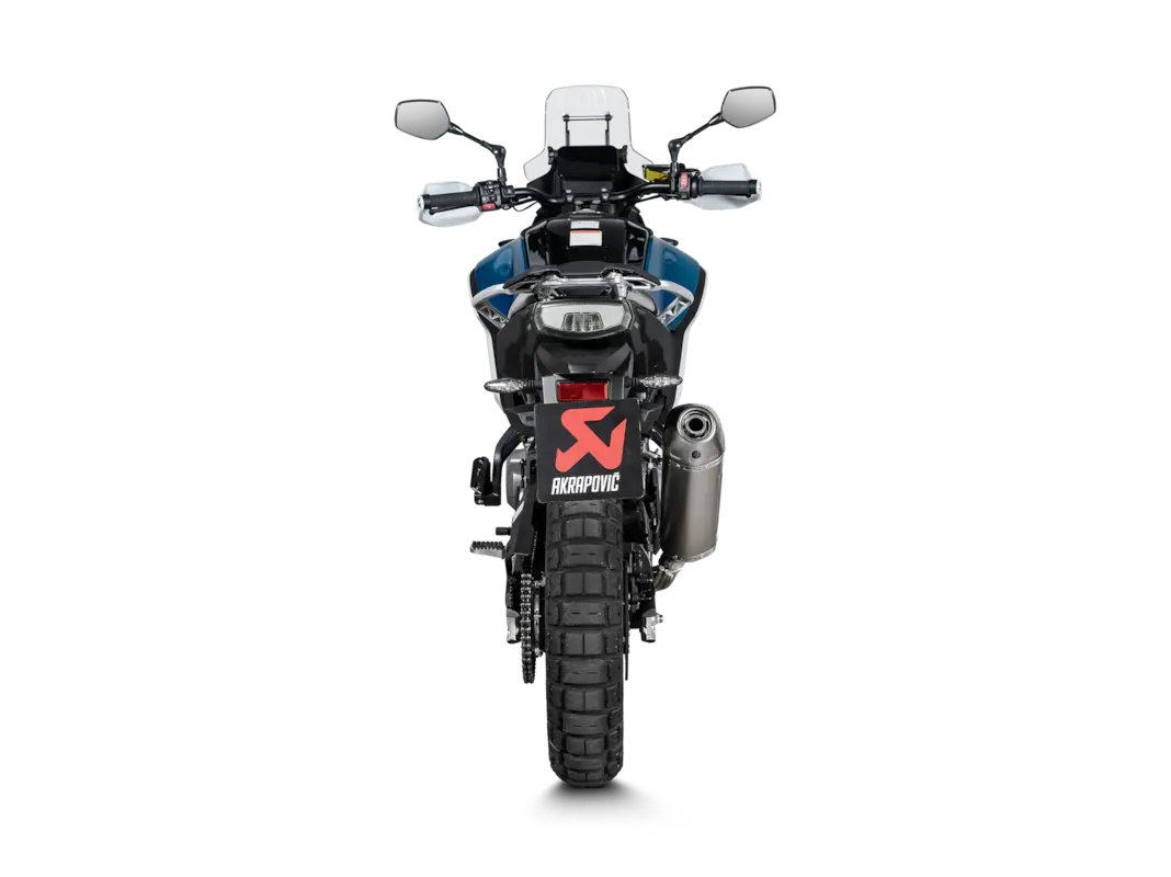 Akrapovic Slip-On Ljuddämpare Street - Titan/Rostfritt stål - ECE Väglaglig