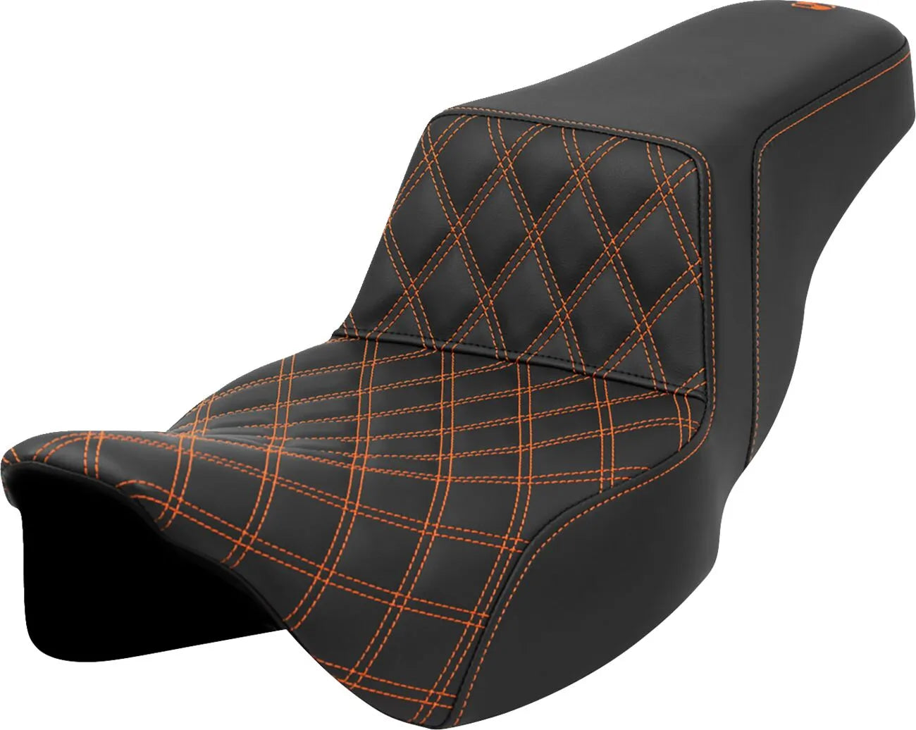 Saddlemen Lattice Stitch Step-up Seat - For Harley Davidson