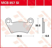 Trw Si Series Sintered Off-road Bromsbelägg - Fram & Bak