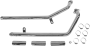 Cobra Drag Pipes Krom Avgassystem