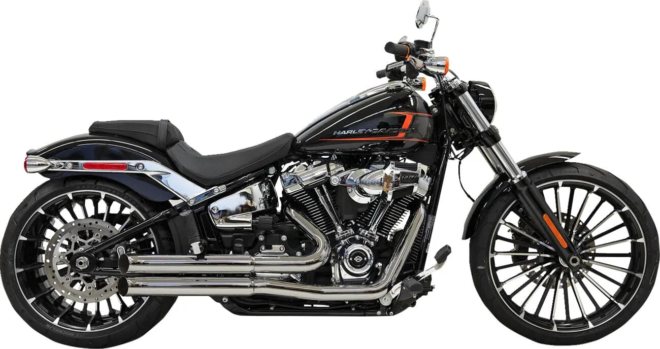 Bassani Xhaust Pro-street Avgassystem Krom Stål