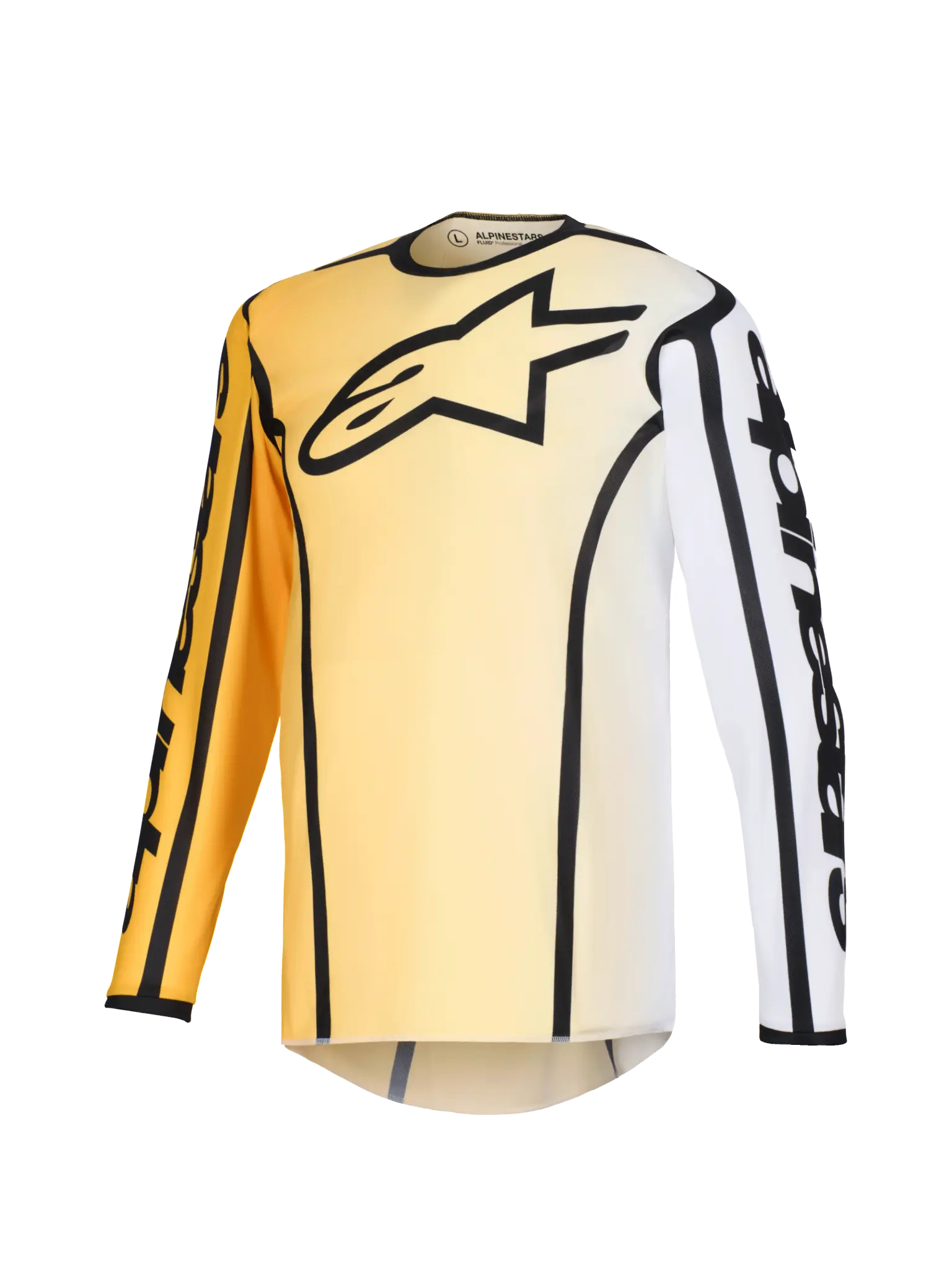 Alpinestars Fluid Apex Jersey - Black/Yellow