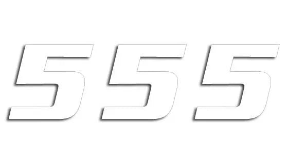Blackbird Racing One Series Numbers - 3 Pack
